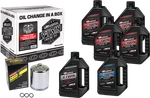 Maxima Fits V Twin Synthetic Oil Change Kit With Chrome Profilter - Part New. Price: $109.99.