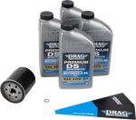 Drag Specialties Oil Full Synthetic Change Kit - 20W50 Fits Evo/xl Black New. Price: $89.99.