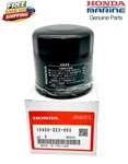15400-ZZ3-003 Honda Marine Oil Filter 8, 9.9, 15, 20, 25, 30, 35, 40, 45, 50, 60 New. Price: $27.95.