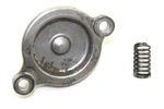 2024 Honda CRF450X Oem Oil Filter Cover 11333-MKE-A00 Used. Price: $15.00.