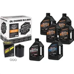 Maxima Evolution Big Twin Mineral Oil Change Kit With Black Filter Motorcycle New. Price: $75.63.