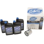 S&s Cycle Oil Change Kit For Evo/xl 153965 New. Price: $97.73.