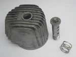 1981 Yamaha Maxim Oil Filter Cover With Center Flow Bolt & Spring Used. Price: $24.76.
