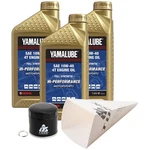 Tusk 152-986-1127 4-STROKE Oil Change Kit Yamalube Hi-perf. Full-synthtic 10W-40 New. Price: $77.81.