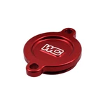 Works Connection Oil Filter Cover Red 27-165 New. Price: $56.60.