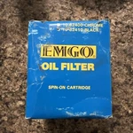 Emgo 10-82410 Oil Filter, Black New. Price: $12.95.