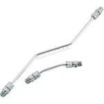 Bikers Choice Chrome Rocker Box Oil Line Set - 70197S3 New. Price: $33.99.