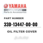 Yamaha Genuine Oem Parts Oil Filter Cover 33D-13447-00-00 For YZ450F New. Price: $99.94.