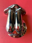 Harley Davidson Chrome Oil Filter Adapter Housing Engine 26297-99 Twin Cam Used. Price: $40.00.
