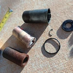 Harley Oil Filter Cup Assy Xlh/fl/fx 63826-53 Antiques Used. Price: $19.95.