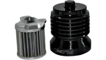 Pc Racing Flo Black Spin On Reusable Stainless Steel Oil Filter - Harley New. Price: $143.95.