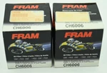 Lot Of (2) Genuine Fram CH6006 Oil Filter Kit Nos New. Price: $10.99.