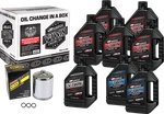 Maxima Fits V Twin Synthetic Oil Change Kit M8 With Chrome Filter New. Price: $134.99.