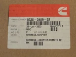 Cummins Onan 338-3489-02 Remote Wire Harness Adapter 30' New. Price: $75.00.
