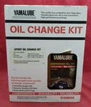 Yamaha LUB-SPTCG-KT-00 Sport Oil Change Kit 4 Qts Filter, Drain Gasket New. Price: $75.64.