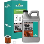 Motorex Top Speed 4T Full Syn 10W40 Oil Change Kit - Kawasaki KX450F/X New. Price: $24.75.