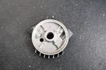 Honda 83 - 85 CB650SC Nighthawk Engine Motor Oil Filter Distributing Case Plate Used. Price: $26.00.