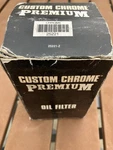Custom Chrome Oil Filter Cci #25221 For Harley New. Price: $10.32.