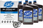 S&s Cycle 218944 Oil Change Kit - Chrome Filter M8 5 Us Quarts New. Price: $123.14.