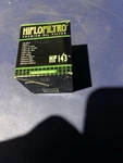 Hiflofiltro Oil Filter HF143 Yamaha New. Price: $5.00.