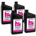 Mishon Engine Oil 20W-50 Full Synthetic Motorcycle (4 Quarts) New. Price: $66.95.