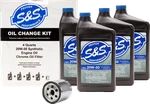 Ss Cycle Oil Change Kit Black Filter '84-'99 Big TWIN/'86-'22 New. Price: $98.30.