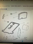 Triumph T3990021 Engine Service Kit Oem Street Triple / New. Price: $150.00.