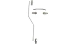 Drag Specialties Chrome Rocker Oil Line Set 1966-1984 Harley Fx Models New. Price: $33.59.
