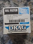 Drag Specialties Oil Filter Spin-on Chrome DS275203 Remanufactured. Price: $24.99.