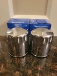 2( Two) Packs Of S&s Cycle 31-4104 Oil Filters, Chrome For Harley Davidson . New. Price: $34.99.