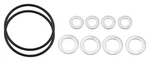 Kawasaki KX250F Oil Change O-rings & Drain Plug Washer Kit, Textured, New. Price: $12.77.