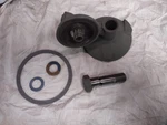 Mopar Small Block 90 Degree Oil Adapter With Gaskets Cuda Challenger Abe Body Used. Price: $200.00.