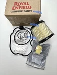 Royal Enfield Oil Filter Service Kit- 10K & 50K Km. Part No KLA00039/B. Genuine New. Price: $64.07.