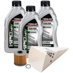 Tusk 1529860868 4-STROKE Oil Change Kit Kawasaki Kpo Semi-synthetic Blend 10W-40 New. Price: $59.84.
