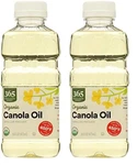 2 Pack Organic Canola Cooking Oil 16 Fl Oz Ideal For Baking & Grilling New. Price: $17.91.