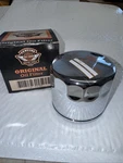 Harley 63782-80 Chrome Spin-on Oil Filter Nos Oem New. Price: $7.00.