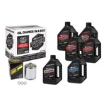 Maxima Twin Cam Synthetic 20W-50 Oil Change Kit Chrome Filter 90-119016PC New. Price: $108.06.