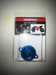 Works Connection 27-090 Oil Filter Cover Blue New. Price: $55.00.