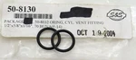 50-8130 S&s Cycle Nitrile O-rings (set Of 2) .500"X.625" For Harley-davidson New. Price: $12.83.