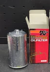 (1) 1993-1998 Harley Fxdwg Dyna Wide Glide K&n Oil Filter (chrome) KN-173C New. Price: $18.99.