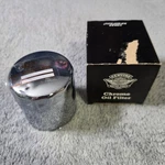 Harley-davidson Oil Filter Chrome 63796-77A Genuine Motor Parts Usa Used. Price: $15.99.