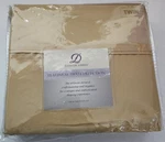Danjor Linens Twin 3 Pc Sheet Set Camel Rn 140024 New. Price: $27.99.