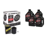 Maxima V-twin Quick Change Kit Synthetic W/ Black Filter Cam New. Price: $133.79.