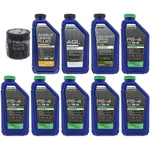 Polaris PS-4 Full Service Oil Change Kit 6 Quarts Filter Rzr Pro 2521728 New. Price: $209.90.