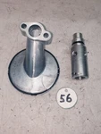 1985 Yamaha Oil Pump Strainer & Relief Valve #3KS-13412-00-00 Used. Price: $20.00.