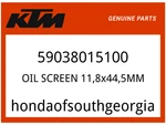 Ktm Oem Part 59038015100 Oil Screen 11,8X44,5MM New. Price: $15.58.
