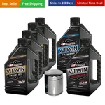 VTTOCK22 Complete Engine Oil Change Kit For V-twin Synthetic Blend Harley Dav... New. Price: $208.89.