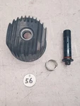 1985 Yamaha Oil Filter Housing Cover & Bypass #1AE-13447-00-00 Used. Price: $30.00.