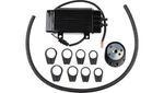 Jagg Vertical Mount Oil Cooler Kit Black #751-FP2600-0323 Harley Davidson New. Price: $492.35.