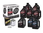Maxima 90-129018PC Milwaukee V-twin Oil Change Kit Chrome New. Price: $112.19.